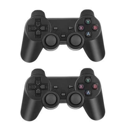Retro Video Game with 20,000+ Built-in Games | Classic Console with Mario, Contra, Tekken & More | 4K HDMI Output | Dual Wireless Controllers | HD Sound | Multi-Player Fun game