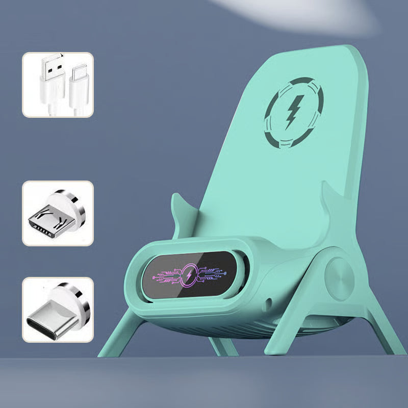 🎁 Multifunctional Wireless Fast Charger Phone Stand