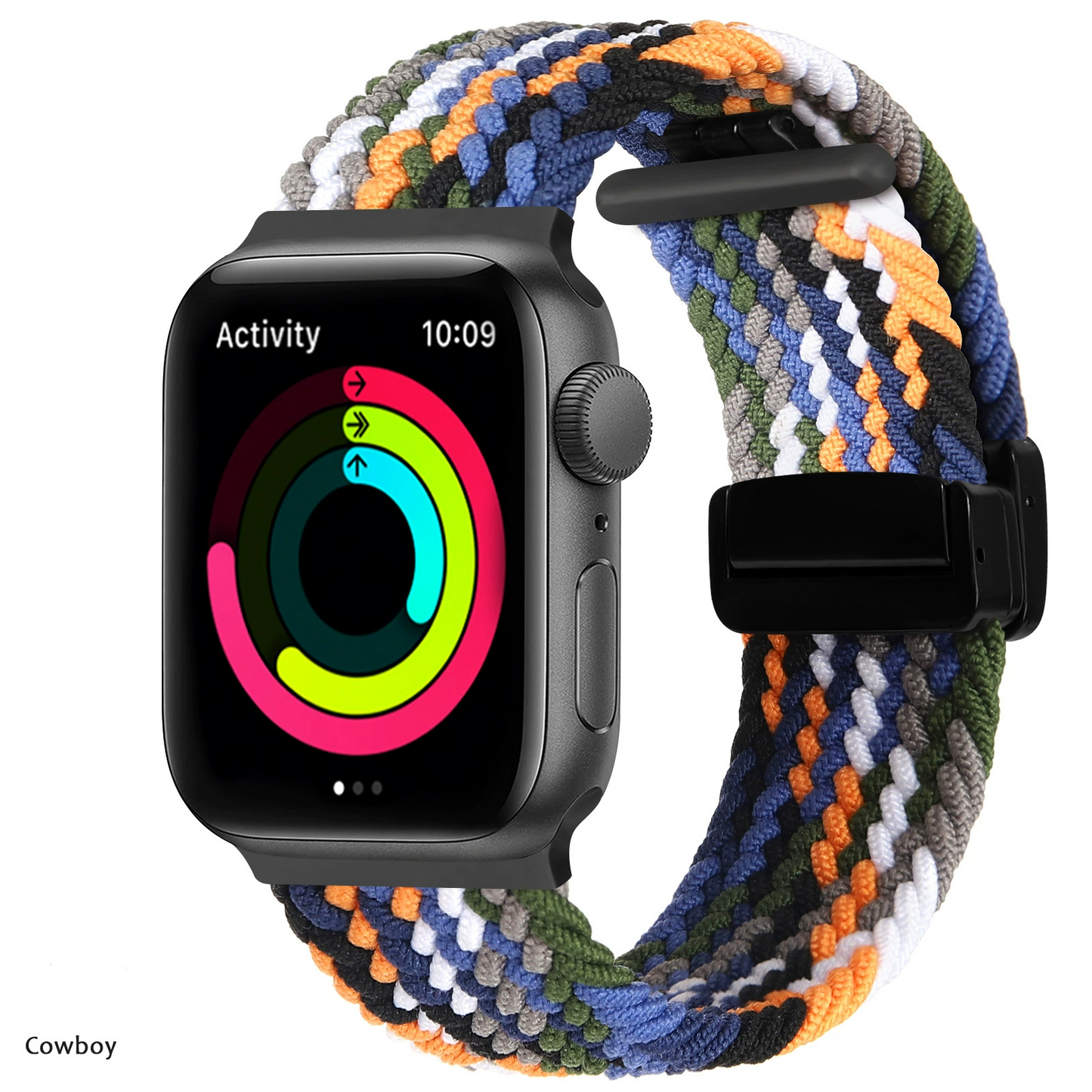 ⌚Apple Watch Woven Magnetic Fold Buckle Strap| Breathable and Skin-Friendly🌟