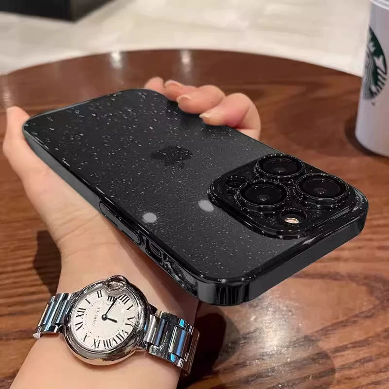 🔥🔥Hot-Sale | Transparent Glitter iPhone Case📱