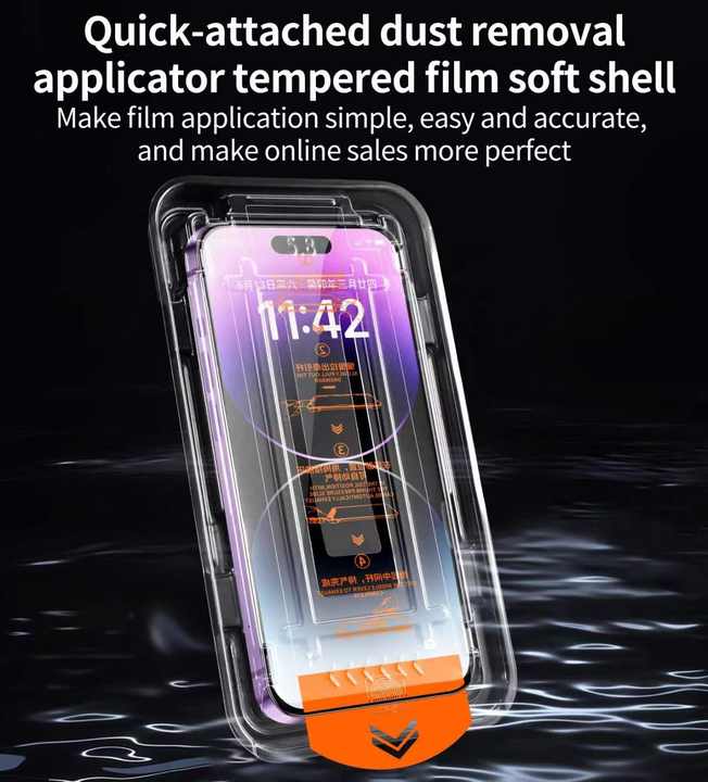 🎉 Big Sale 2025 Promotion 🎉 |📱iPhone Invisible Artifact Screen Protector | dust free without bubbles HD film
