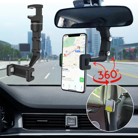IndiMobi 360º Pro Car phone holder🚗-durable, stable, and shake-free