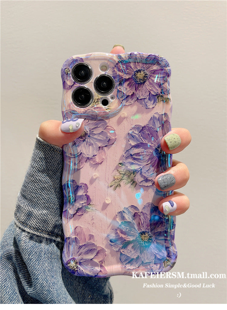 🌟New-in|Oil Painting Flowers🌸 iPhone Case