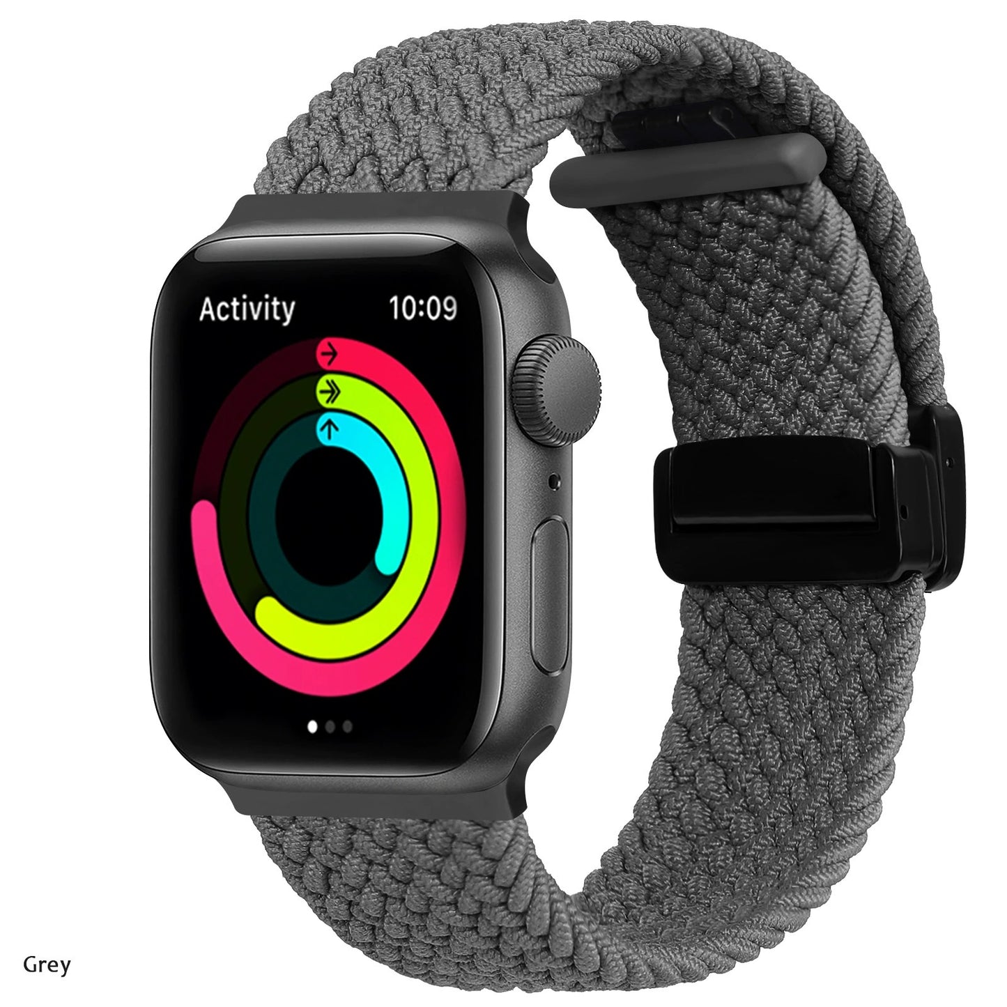 ⌚Apple Watch Woven Magnetic Fold Buckle Strap| Breathable and Skin-Friendly🌟
