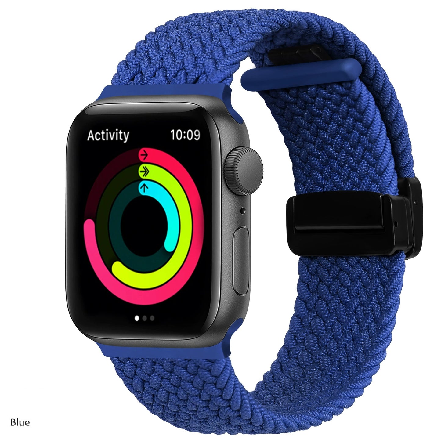 ⌚Apple Watch Woven Magnetic Fold Buckle Strap| Breathable and Skin-Friendly🌟
