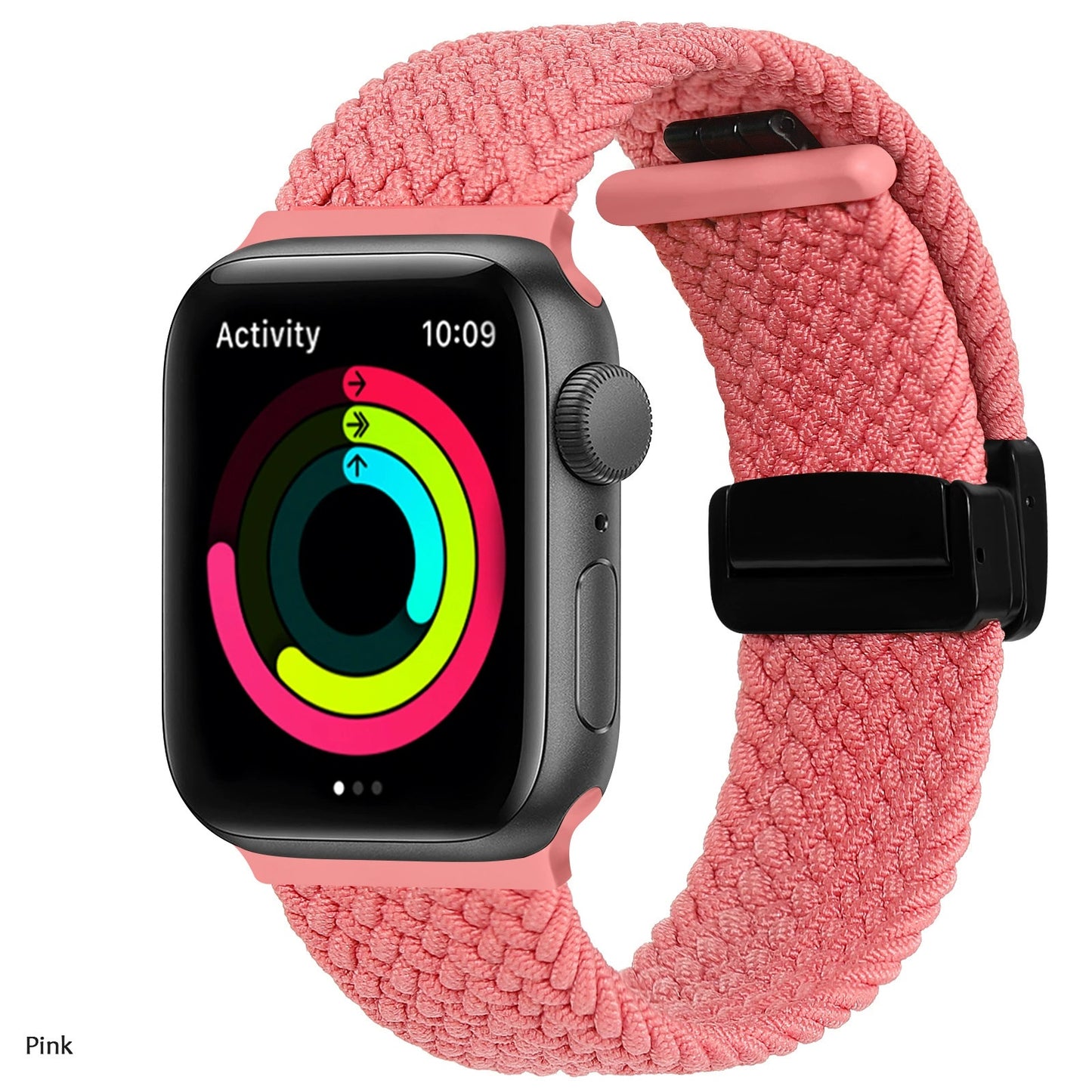 ⌚Apple Watch Woven Magnetic Fold Buckle Strap| Breathable and Skin-Friendly🌟