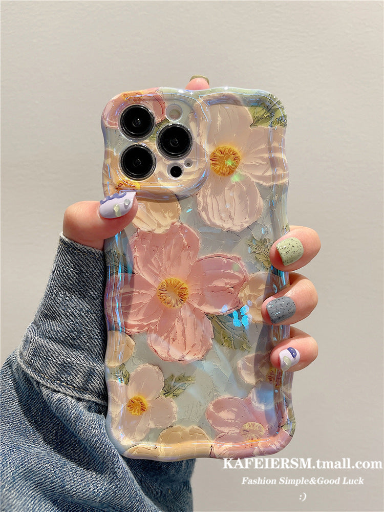 🌟New-in|Oil Painting Flowers🌸 iPhone Case