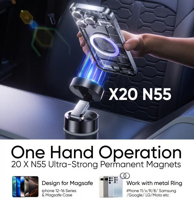 🔥🔥Hot in 2025 | Vacuum Magnetic Phone Stand