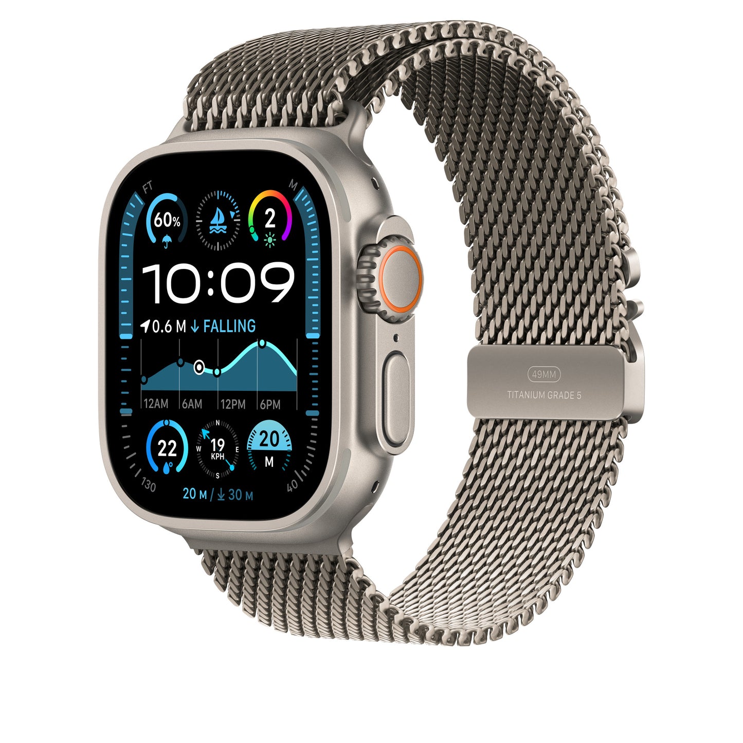 🌟Apple Watch Milanese Loop | Parachute buckle🌟