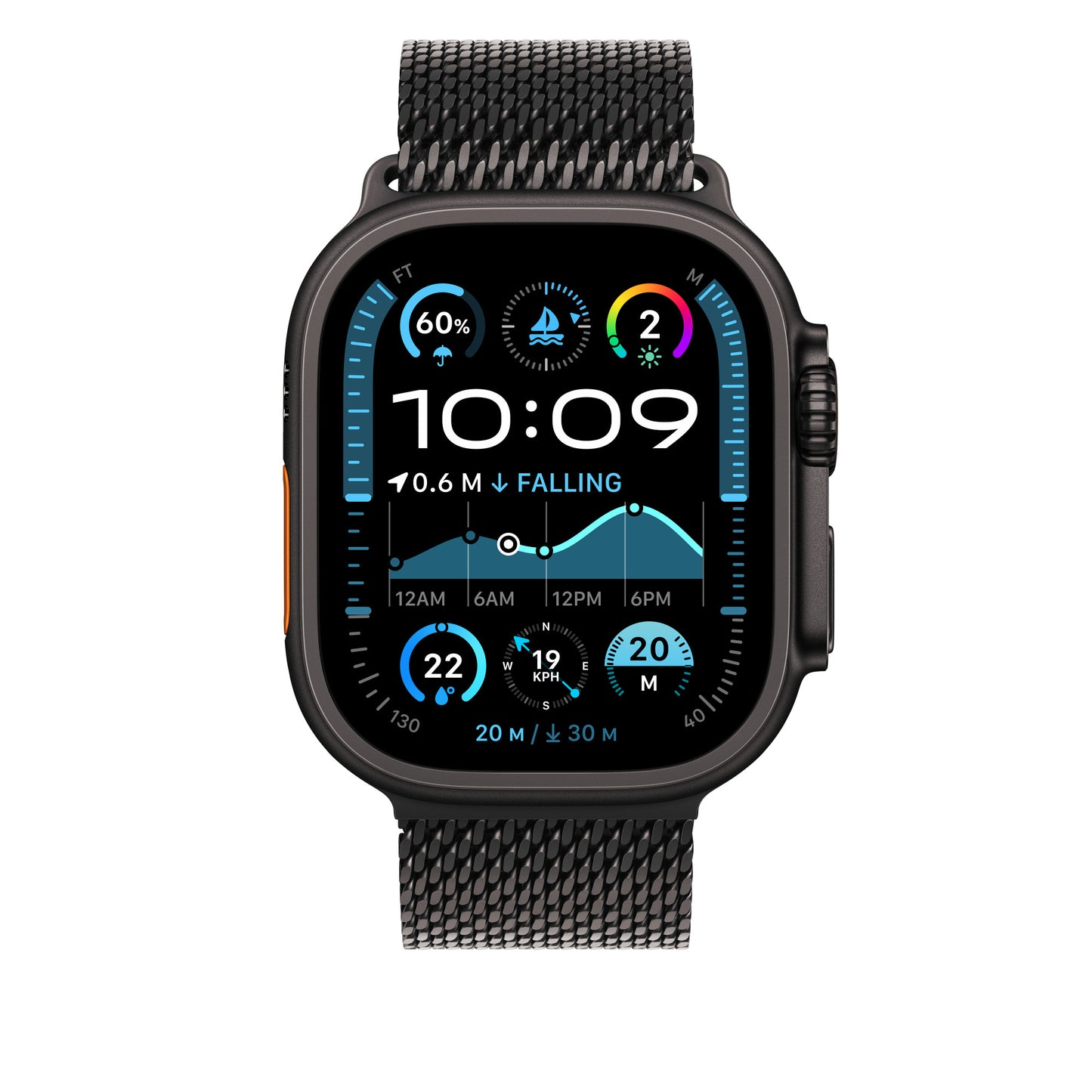 🌟Apple Watch Milanese Loop | Parachute buckle🌟