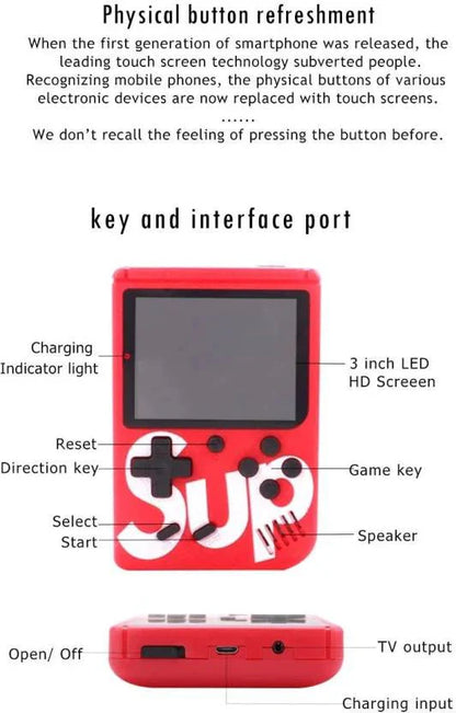 【🎮New-In】Retro GameBox 400 in 1 Games with Remote (Premium Quality)